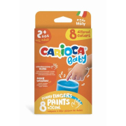 Carioca -  Baby ujjfesték szett - 8x50ml