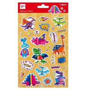 Pufi matrica - Szuperhős dinók