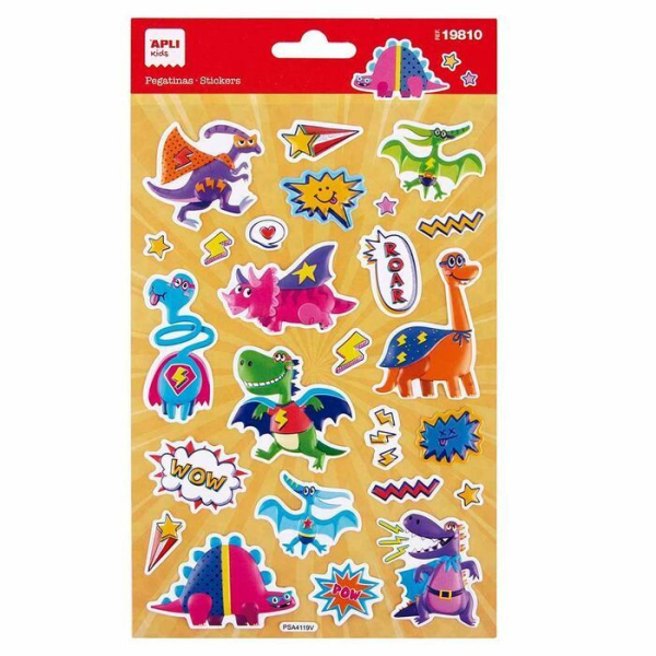 Pufi matrica - Szuperhős dinók