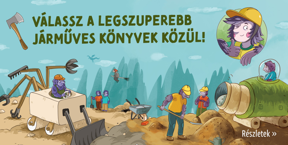 Járműves könyvek minden mennyiségben!