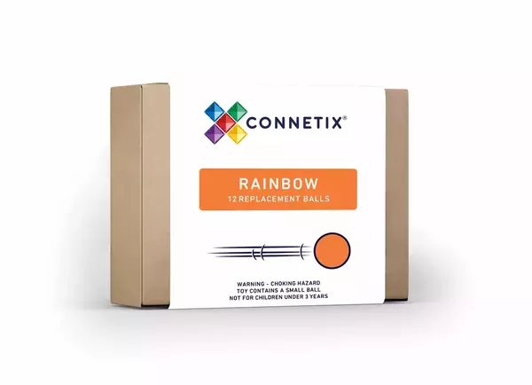Connetix - Szivárvány golyókészlet - 12 db