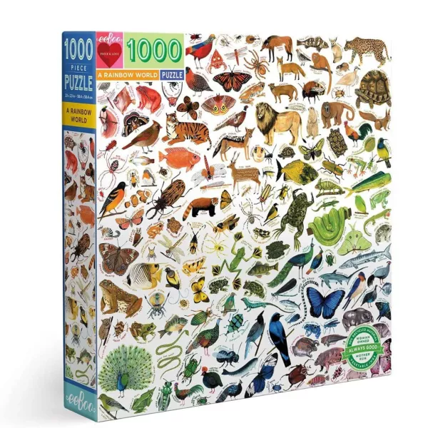 Puzzle - Szivárvány világ - 1000db