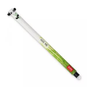 Legami - radírozható zselés toll - fekete tinta - Panda