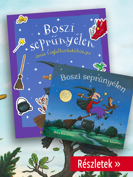 Boszi seprűnyélen-csomag 20% kedvezménnyel!