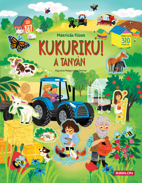Kukurikú! A tanyán - Matricás füzet