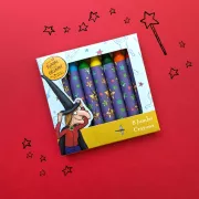 Jumbo zsírkréta készlet - Boszi seprűnyélen - 8db
