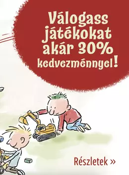 Szuper játékok hatalmas, akár 30%-os kedvezménnyel!