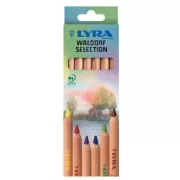 LYRA - Super Ferby - Waldorf  6 színű vastag ceruzakészlet       