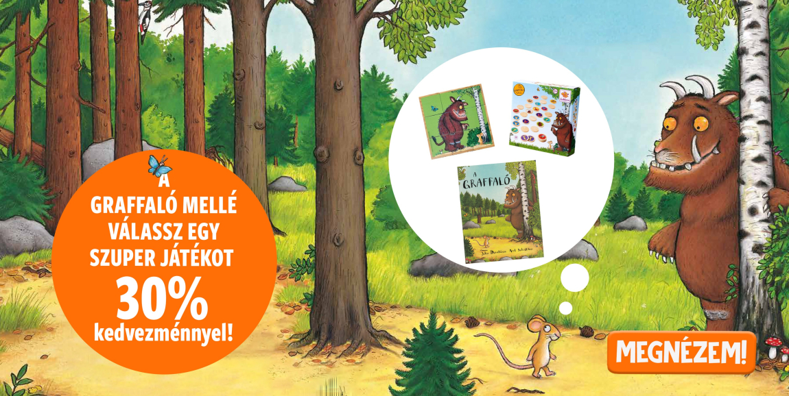 A graffaló mellé válassz játékot akár 30% kedvezménnyel!
