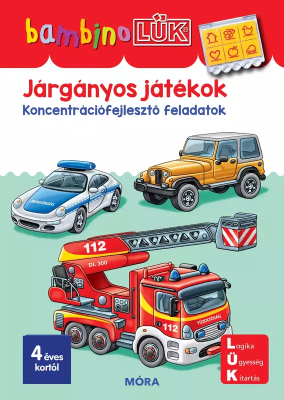 Játékos járgányok - BambinoLÜK  LDI-144 - bambinoLÜK