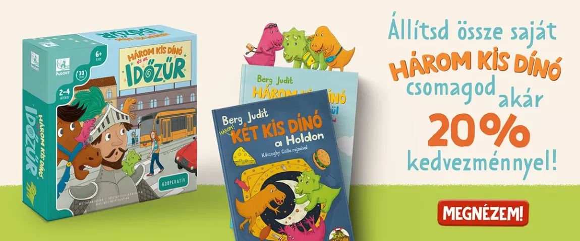 Állítsd össze a saját három kis dínó-csomagod!