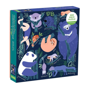 Puzzle - Fákon élő lustaságok - 500db