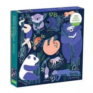 Puzzle - Fákon élő lustaságok - 500db
