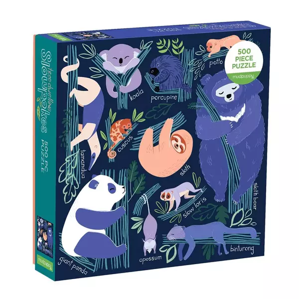 Puzzle - Fákon élő lustaságok - 500db