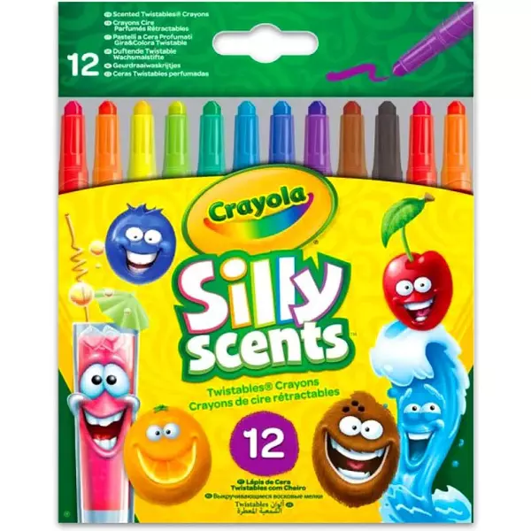 Crayola - Illatos zsírkréta - 12 db