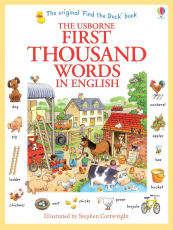 Usborne My First Thousand Words In English Books - Paperback