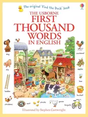Usborne My First Thousand Words In English Books - Paperback