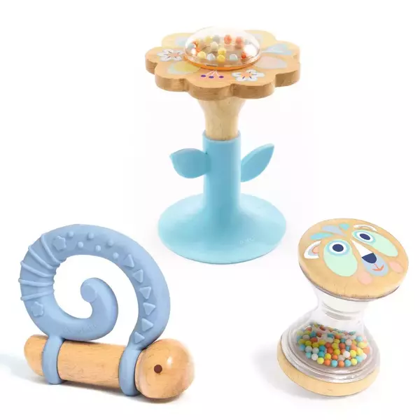 Bébi látogató készlet - Első csörgő készlet - BabyGifti