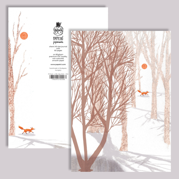 Papetri füzet A5 - Róka