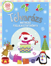 Télvarázs - matricás foglalkoztatókönyv