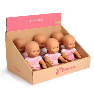 Játékbaba Mini - 20 cm - Poppy