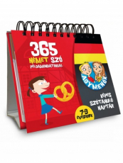Agymenők - Képes szótanuló naptár - 365 német szó példamondatokkal 7-9 éveseknek
