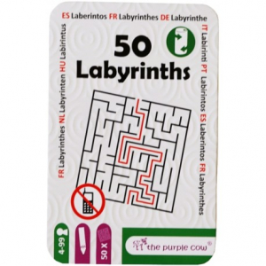 50 labirintus - Foglalkoztató kártyák