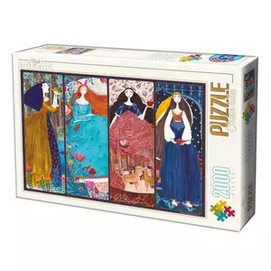 Királylányok - 2000 darabos puzzle