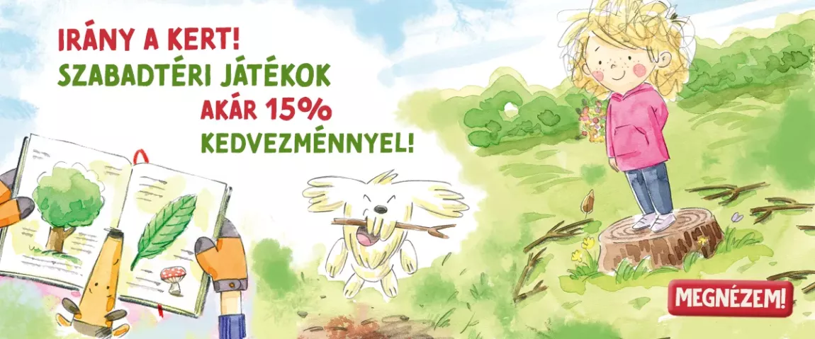 Végre itt a jó idő! – Szabadtéri játékok akár 15% kedvezménnyel!