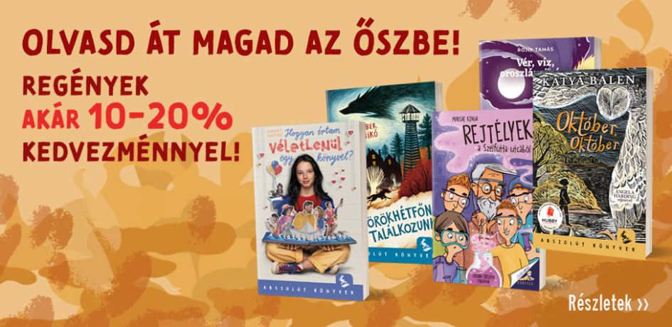 Abszolút jó könyvek akár 20% kedvezménnyel!