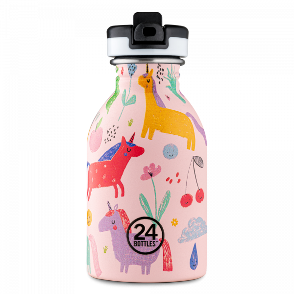 24Bottles Kids kulacs - Magic Friends - 250ml - Szívószállal
