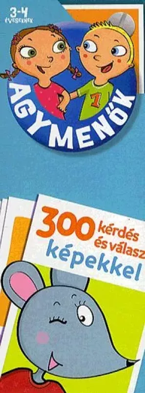Agymenők Kártyacsomag - Agymenők 3-4 éveseknek