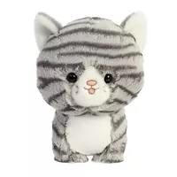 Teddy pets - Plüss cica - Tabby - 18cm