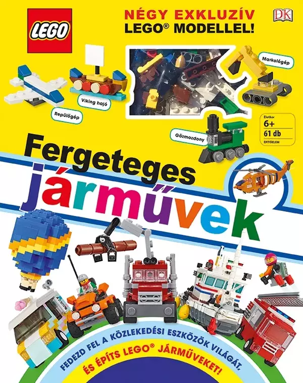 LEGO Fergeteges járművek - Négy exkluzív LEGO jármű modelljével