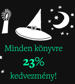 Borzongató villámakció: 23% minden könyvre!