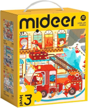 Puzzle - Harmadik szint - Tűzoltó állomás - 24-30-35db-os