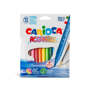 Carioca - Aquarell filctoll készlet - 12db