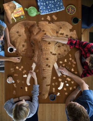 Wow puzzle - Elefánt, 700db