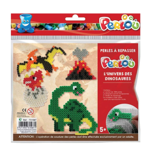 Vasalható gyöngy készlet - Dinoszauruszok - 1000db