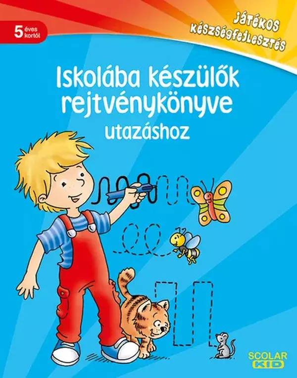Iskolába készülők rejtvénykönyve utazáshoz