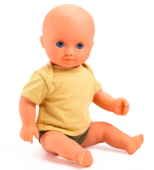 Játék baba - Fürdethető fiú baba - Olivér - 32cm