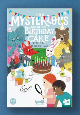 Puzzle - A szülinapi torta rejtélyes esete - 100 db-os