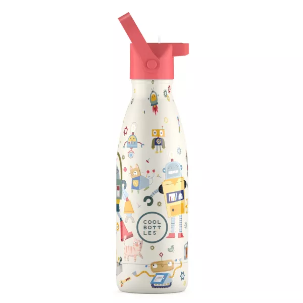 Rozsdamentes acél termosz - Kids - Messy Robots - 350ml