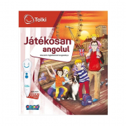 Tolki - Interaktív foglalkoztató könyv - Játékosan angolul