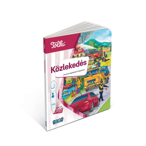 Tolki - Interaktív foglalkoztató könyv - Közlekedés
