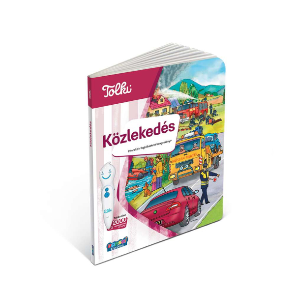 Tolki - Interaktív foglalkoztató könyv - Közlekedés