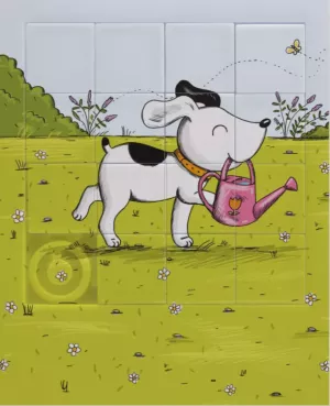 Tilitoli puzzle - Pitypang kertészkedik
