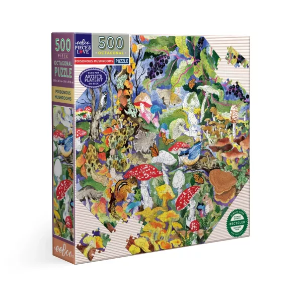 Puzzle - Gombák - 500db