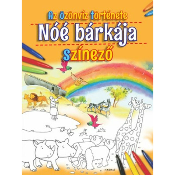 Nóé bárkája színező – Az özönvíz története