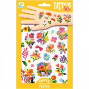 Tetoválás - Virág akvarell